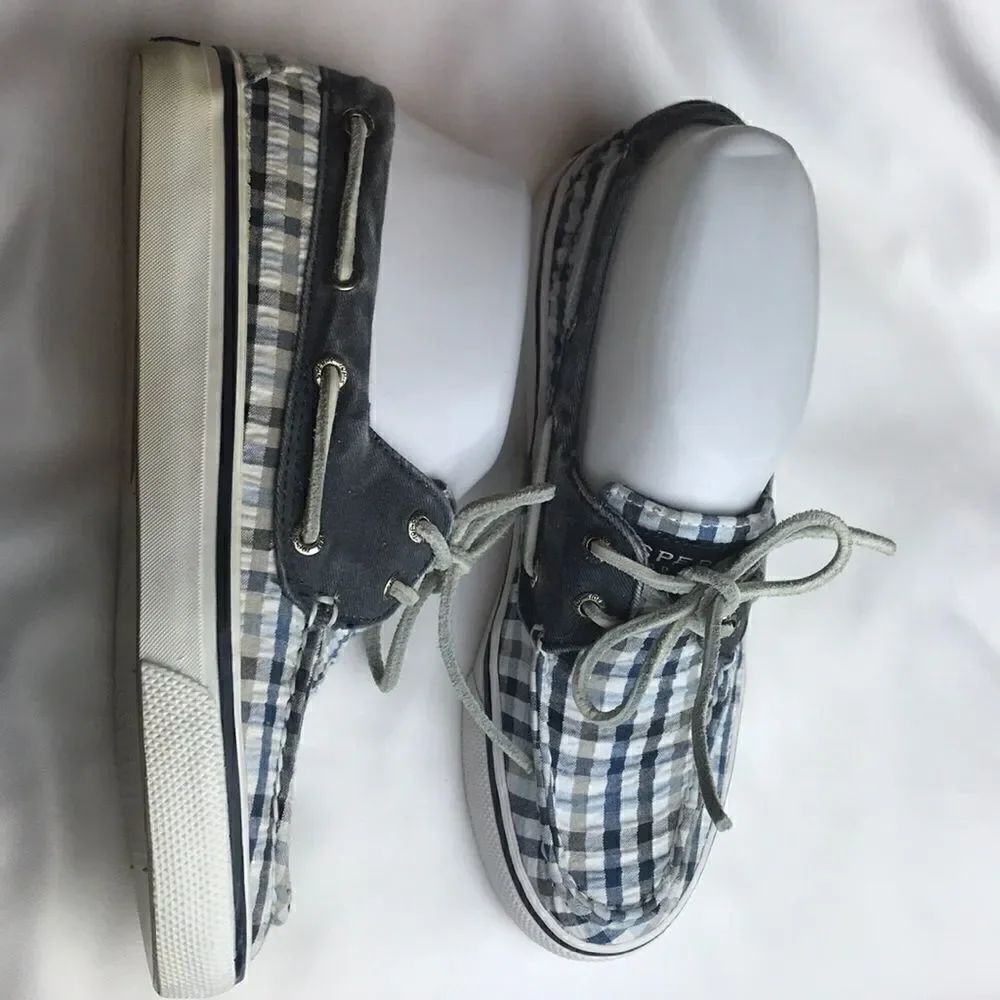 SPERRY PLAID WOMEN’S TOP SIDER. NEW